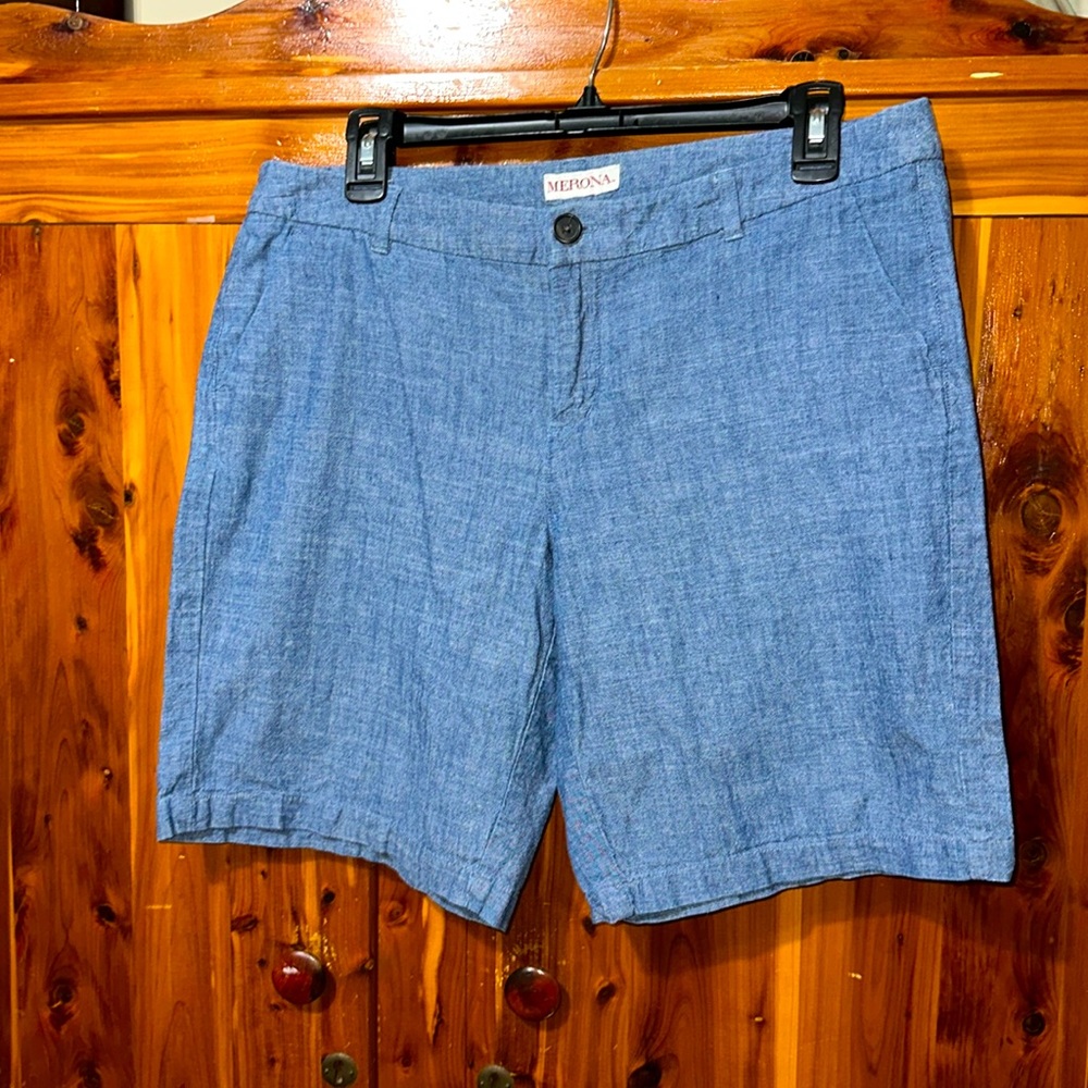 Merona Blue Shorts Size 10